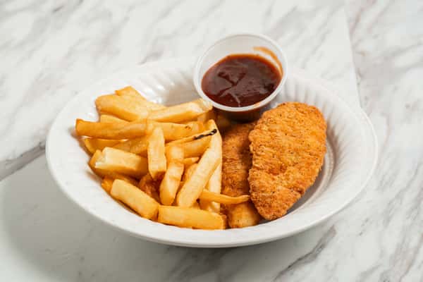 KIDS 2 chicken fingers and french fries