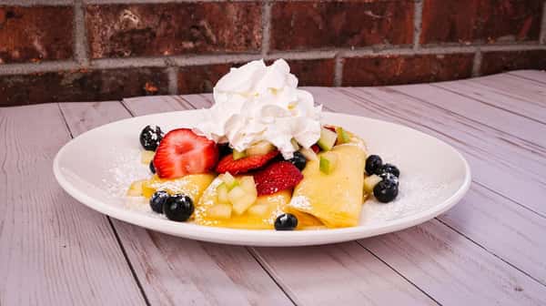 Fresh Fruit Crepes