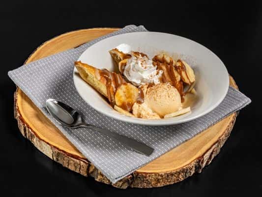 Fried Banana Cheesecake