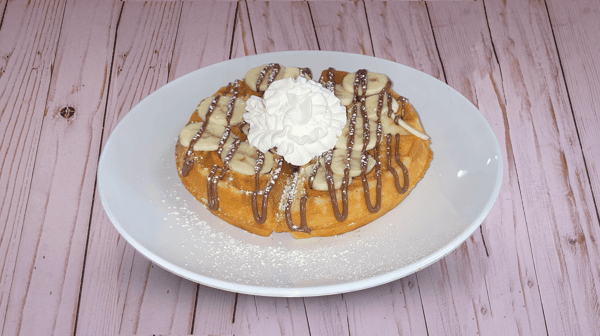 Banana Nutella Waffle