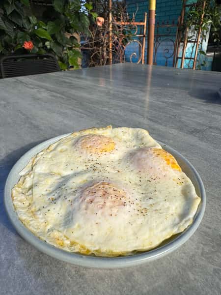 THREE EGGS