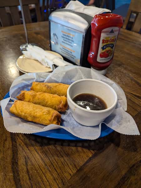 Prime Rib Egg Rolls