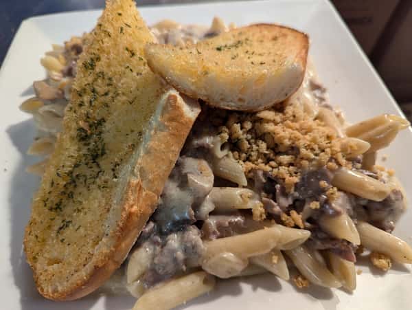 Prime Rib "Mac 'n' Cheese"