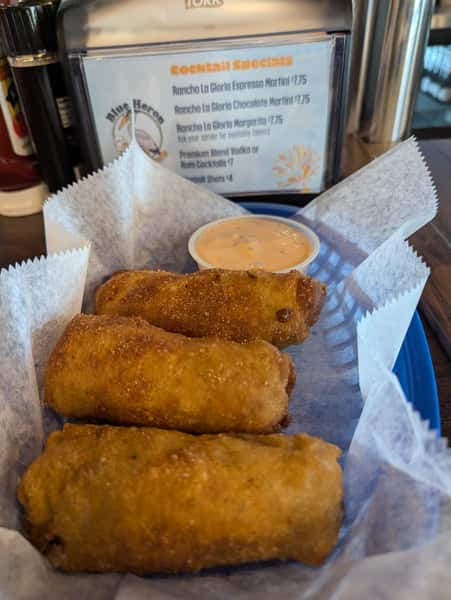 Mac Attack Egg Rolls