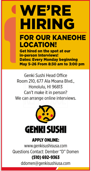 kaneohe hiring