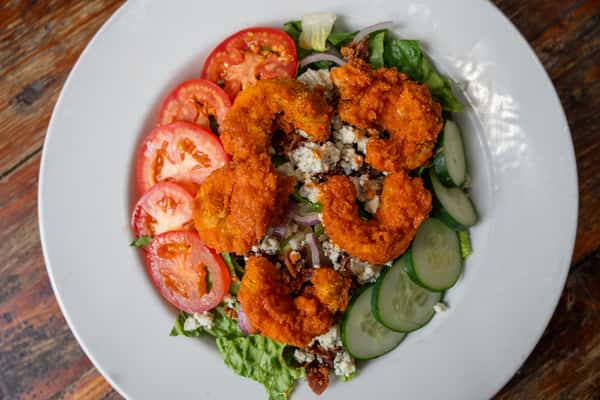 Salad with shrimp