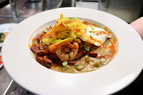 Gumbo & Fried Grits