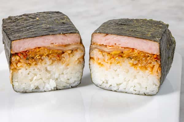 Kimchi Spam Musubi