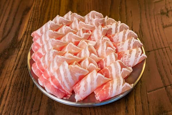 Thinly Sliced Pork Belly