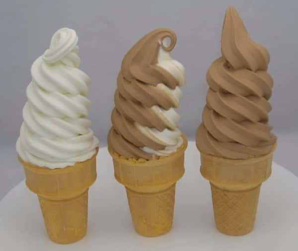 soft served icecream