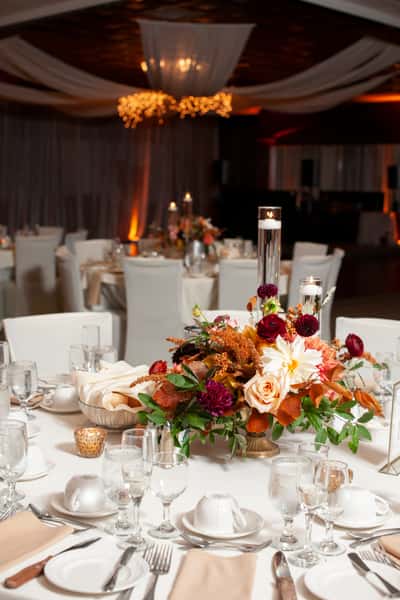 centerpiece fall flowers