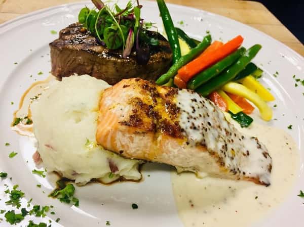 food on a plate