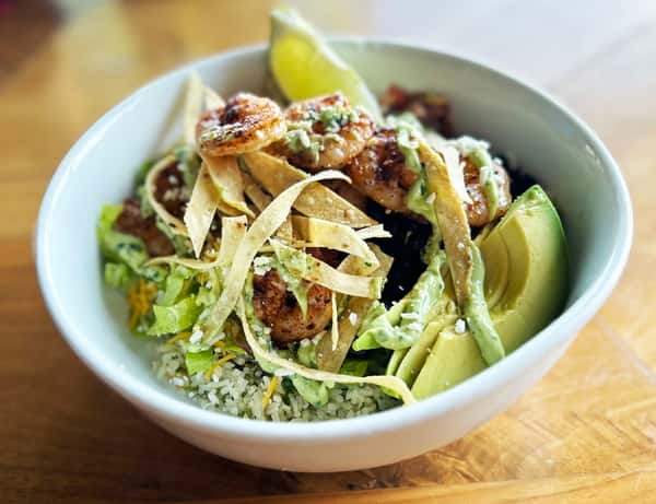 Chili Lime Shrimp Bowl