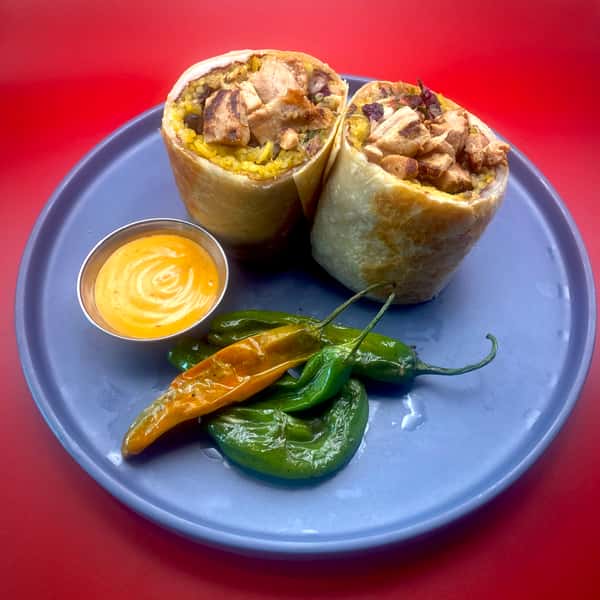 Cilantro-lime Grilled Chicken Burrito *