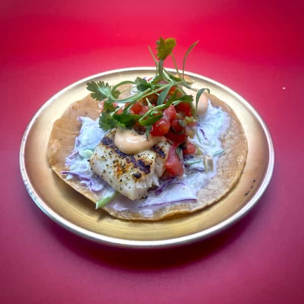 Grilled Rock Cod Taco (1) *