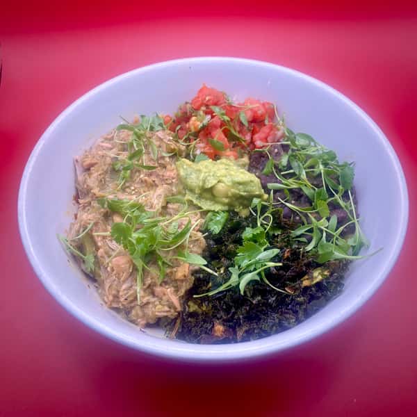Vegan Jackfruit Chile Verde Bowl *