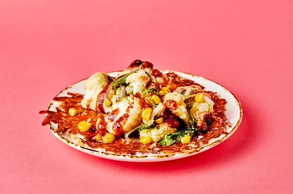 Cauliflower Rajas Taco