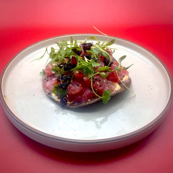 Ahi Crudo Tostada *