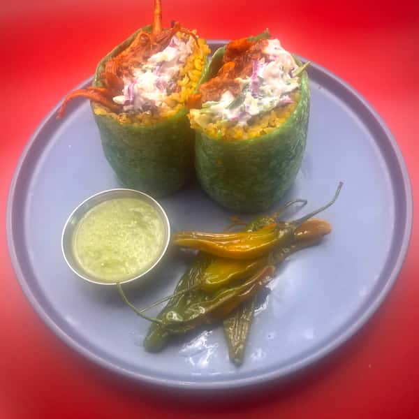 Mushroom Al Pastor Burrito *