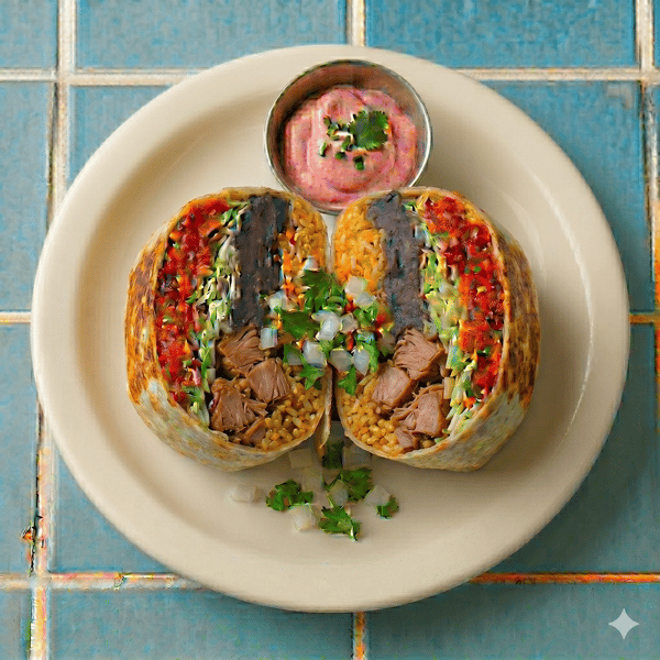 WW Jackfruit Chile Verde Burrito