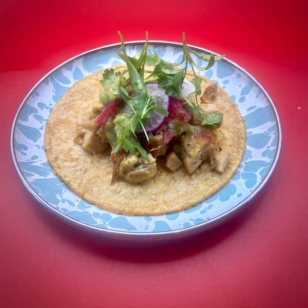 Cilantro-lime Grilled Chicken Taco (1) *