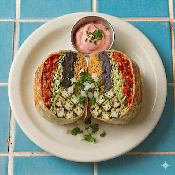 WW Grilled Chicken Burrito