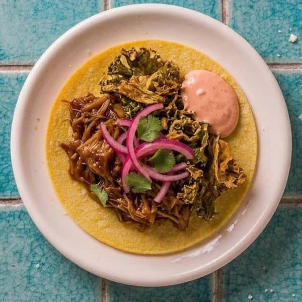 KBBQ Mushroom Taco (1)