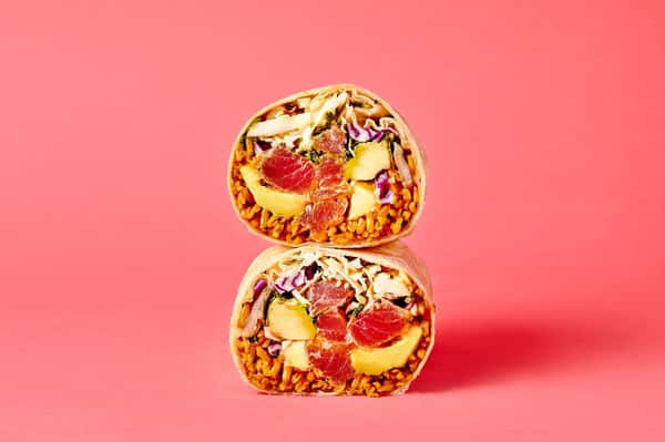 Ahi Tuna Burrito