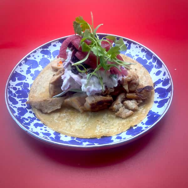 Yakitori Chicken Taco (1) *