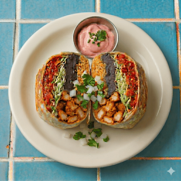 WW Fried Chicken Burrito