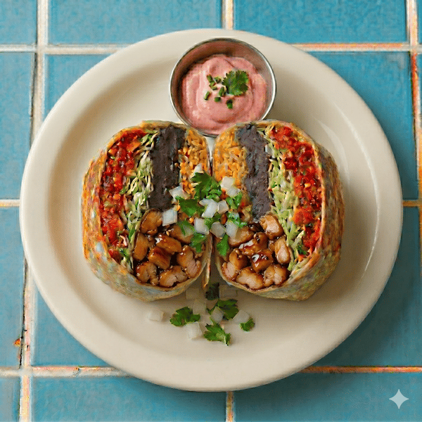 WW Yakitori Chicken Burrito