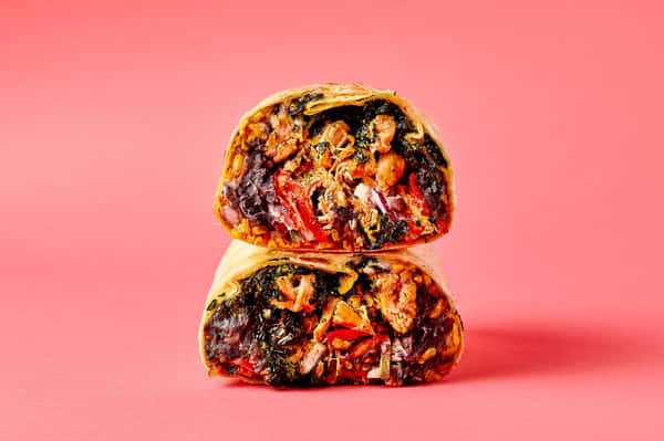 Sweet n Sour Chicken Burrito