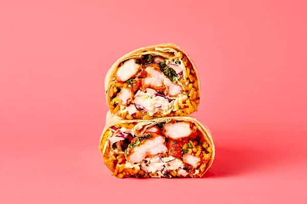 Crispy Shrimp Burrito