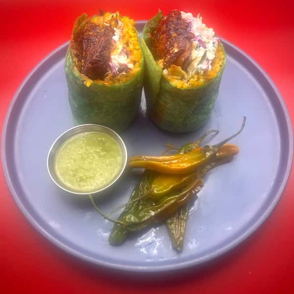Japanese Sweet Potato Burrito *