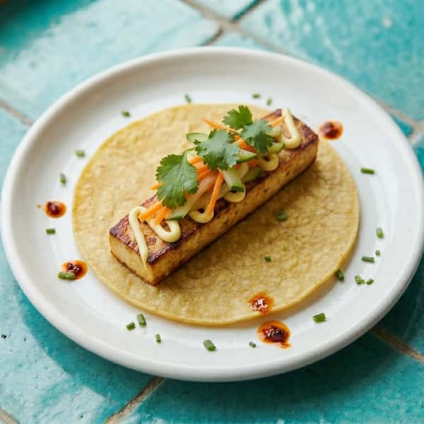 Tofu Banh Mi Taco