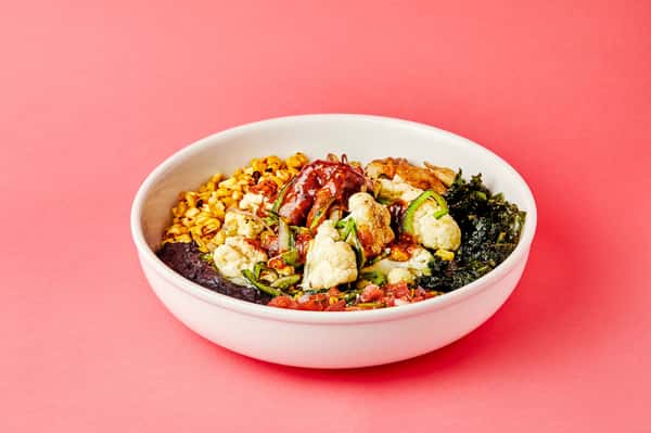 Cauliflower Rajas Bowl