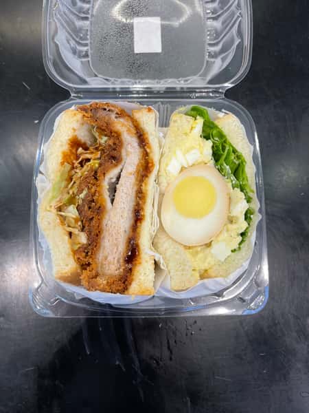 Egg _ Tonkatsu Sandwich
