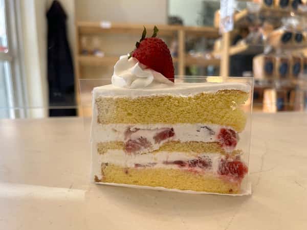 Strawberry Shortcake Slice