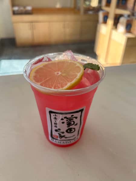Yuzu Pink Tropicana Drink