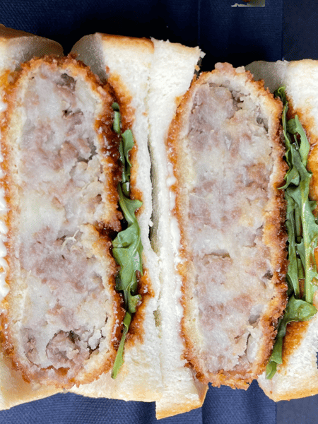 Wagyu Croquette Sandwich