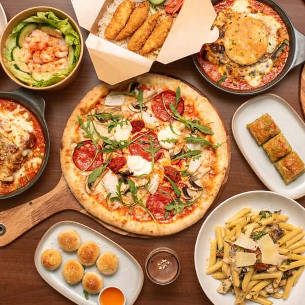 pizza and italian spread