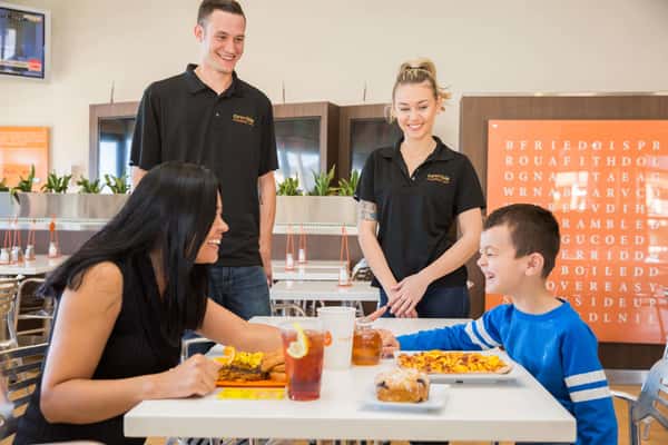 Dining at Scramble
