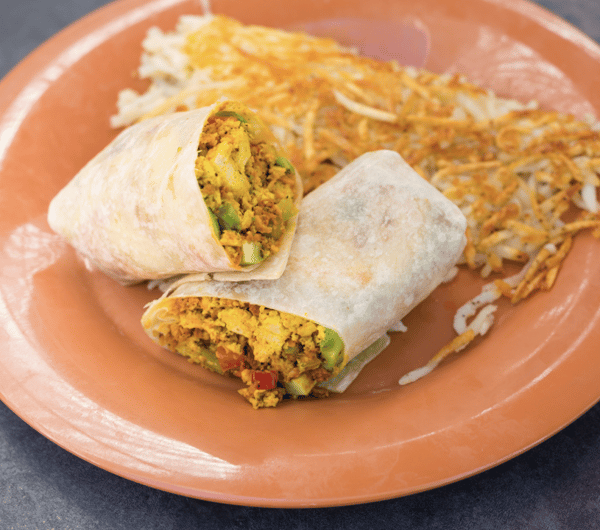 Vegan Soyrizo Burrito