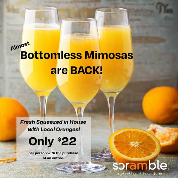Bottomless Mimosas