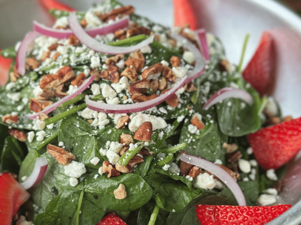 Strawberry Fields Salad for 10