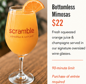 Bottomless Mimosa