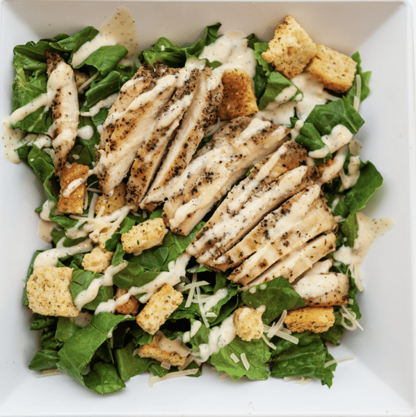Chicken Caesar Salad for 10