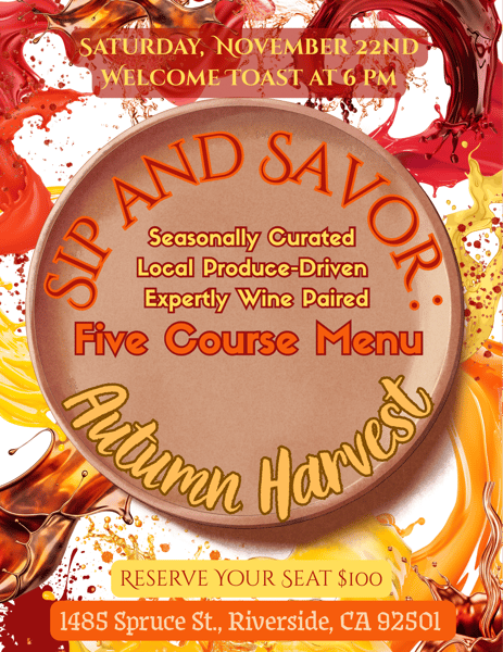 Sip and Savor: Autumn Harvest