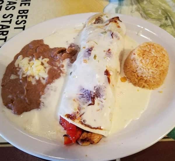 Special Fajita Burrito