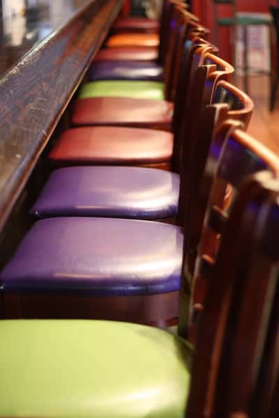 Colorful stools